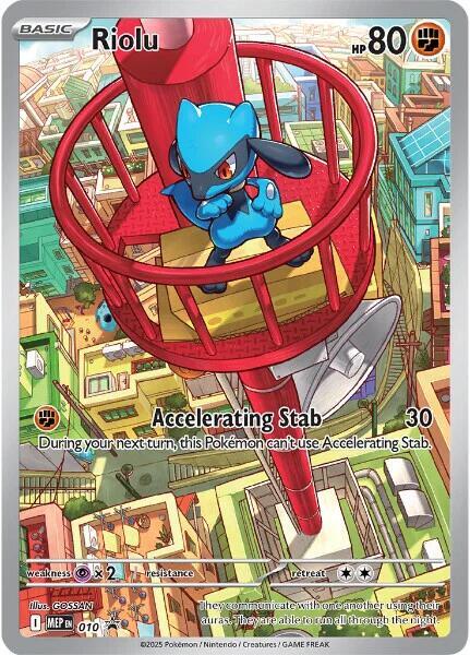 Riolu - 010 10 Promo Mega Evolution Promo Pokémon card