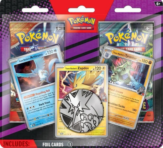 2-Pack Blister Pack [Team Rocket's Articuno, Zapdos & Tyranitar] - Miscellaneous Cards & Products