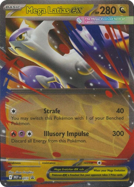 Mega Latias ex - 011 11 Promo Mega Evolution Promo Pokémon card