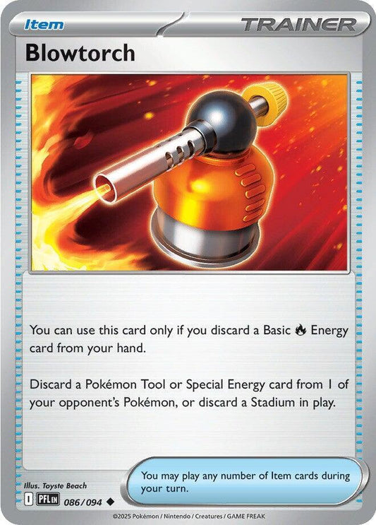 Blowtorch - 086/094 086/094 Uncommon Phantasmal Flames Pokémon card