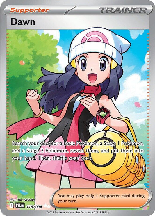 Dawn - 118/094 118/094 Ultra Rare Phantasmal Flames Pokémon card
