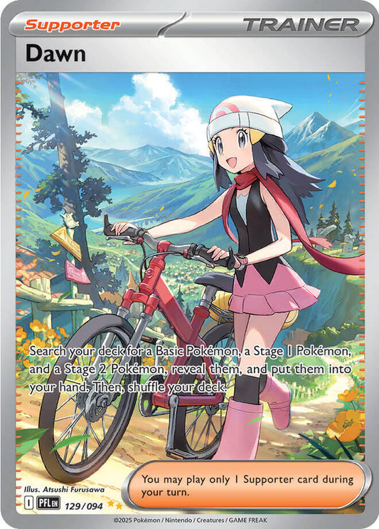 Dawn - 129/094 129/094 Special Illustration Rare Phantasmal Flames Pokémon card