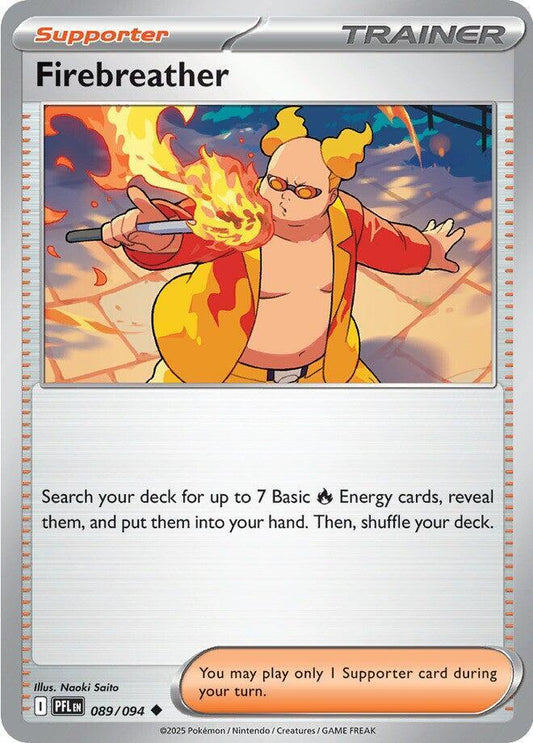 Firebreather - 089/094 089/094 Uncommon Phantasmal Flames Pokémon card