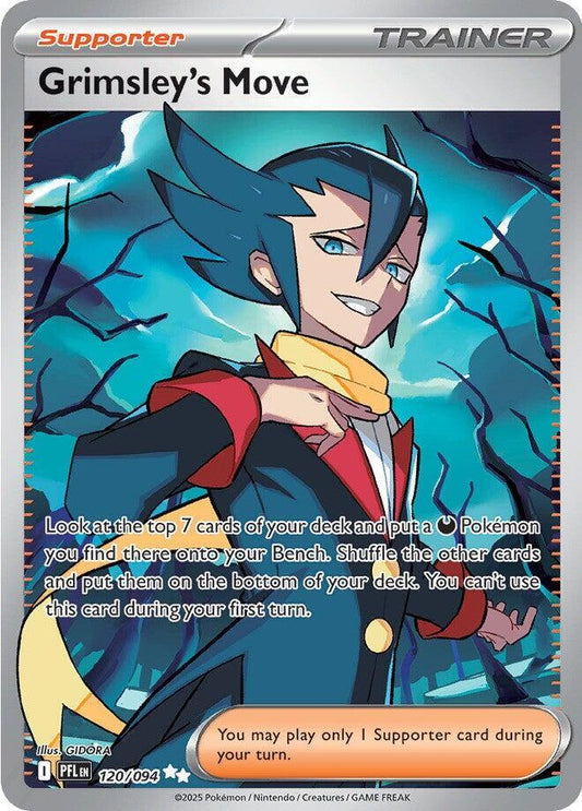 Grimsley's Move - 120/094 120/094 Ultra Rare Phantasmal Flames Pokémon card