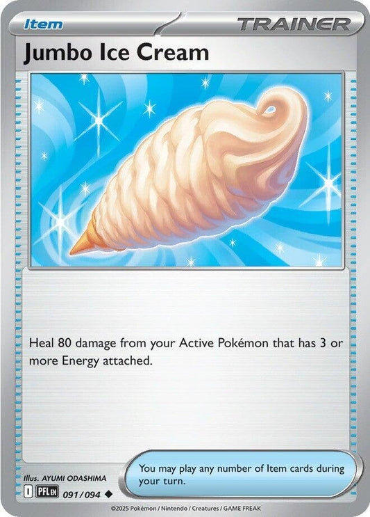 Jumbo Ice Cream 091/094 Uncommon Phantasmal Flames Pokémon card