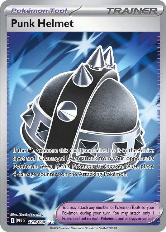 Punk Helmet - 121/094 121/094 Ultra Rare Phantasmal Flames Pokémon card