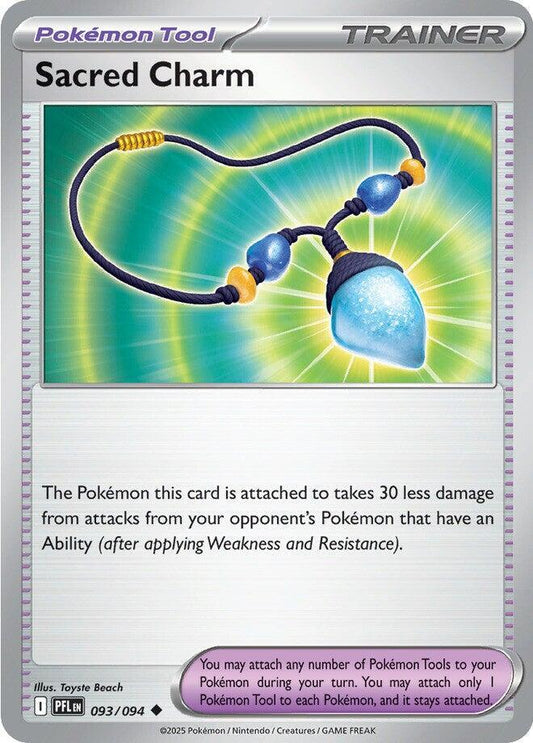 Sacred Charm - 093/094 093/094 Uncommon Phantasmal Flames Pokémon card