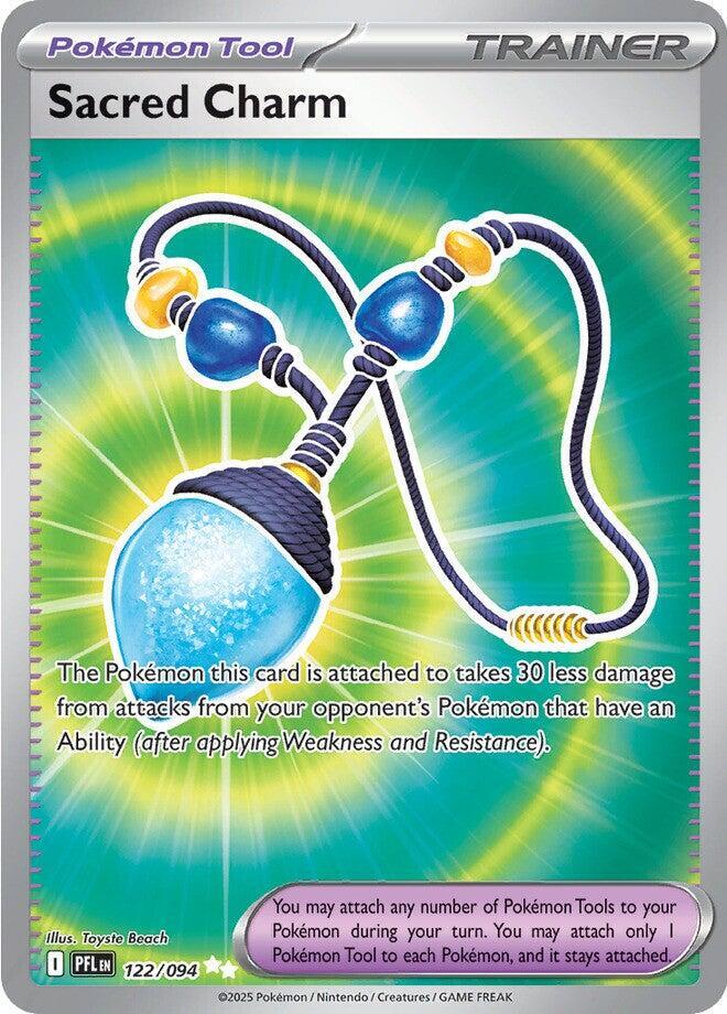 Sacred Charm - 122/094 122/094 Ultra Rare Phantasmal Flames Pokémon card