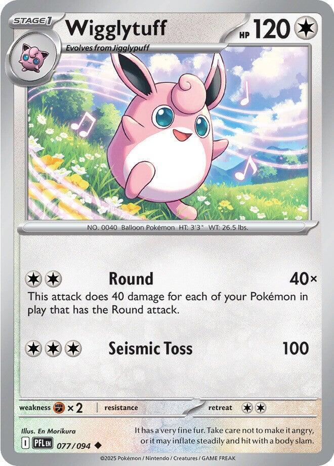 Wigglytuff - 077/094 077/094 Uncommon Phantasmal Flames Pokémon card