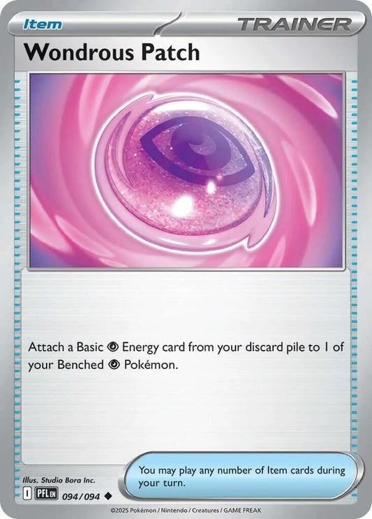Wondrous Patch 094/094 Uncommon Phantasmal Flames Pokémon card
