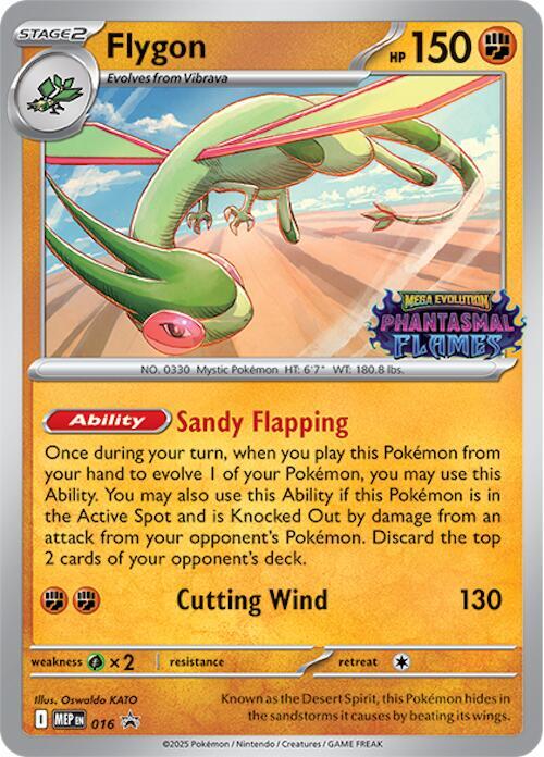 Flygon - 016 16 Promo Mega Evolution Promo Pokémon card