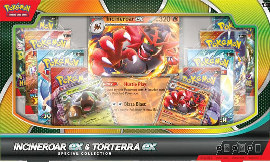 Incineroar ex and Torterra ex Special Collection Miscellaneous Cards & Products Pokémon card