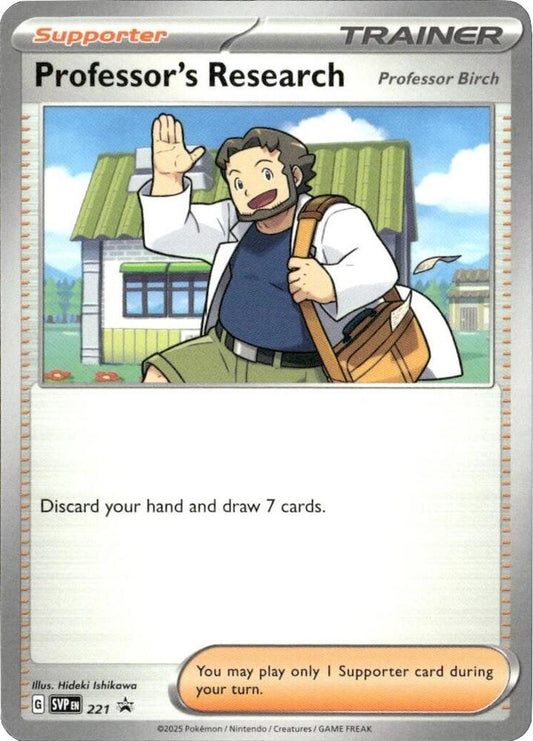 Professor's Research [Professor Birch] - 221 221 Promo Scarlet & Violet Promo Cards Pokémon card