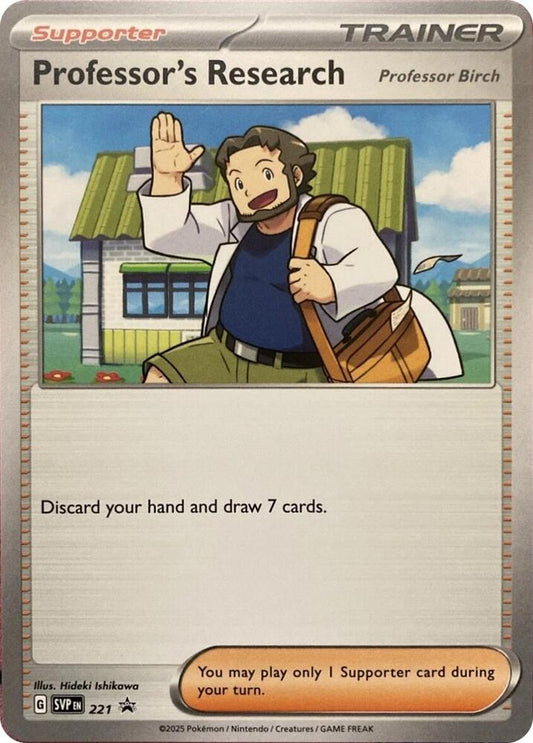 Professor's Research - 221 - 221 Promo SV: Scarlet & Violet Promo Cards