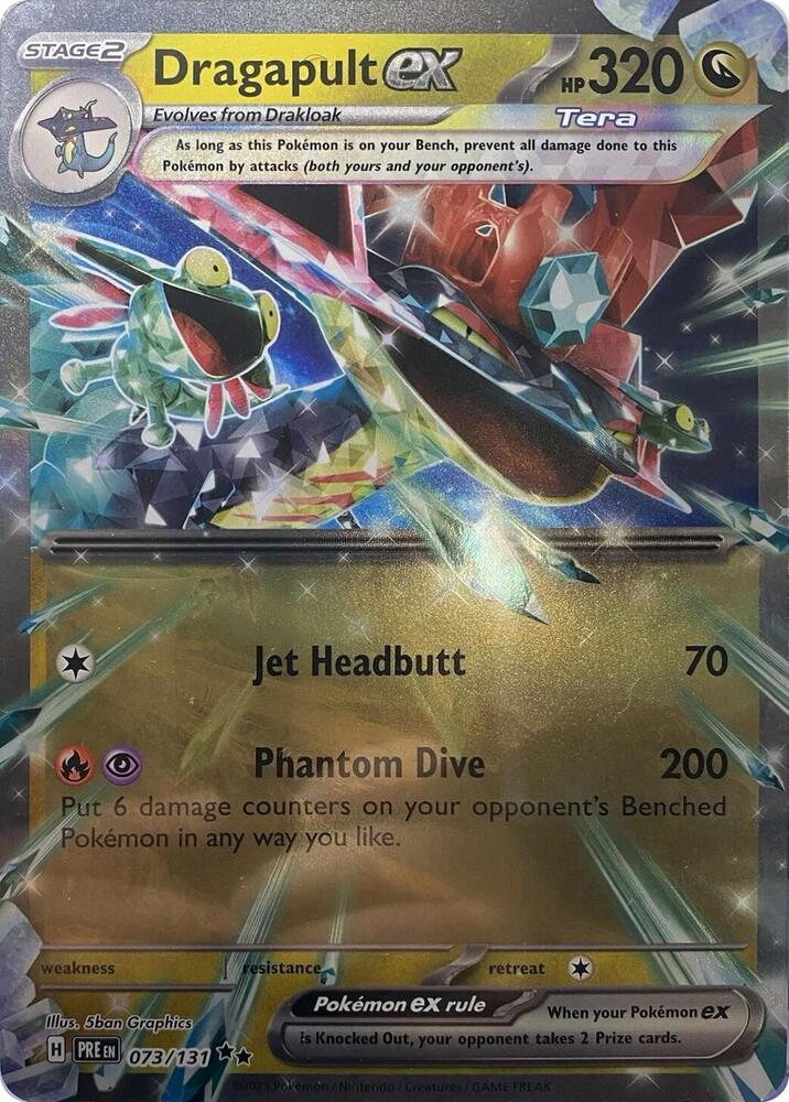 Dragapult ex - 073/131 073/131 Double Rare Jumbo Cards Pokémon card