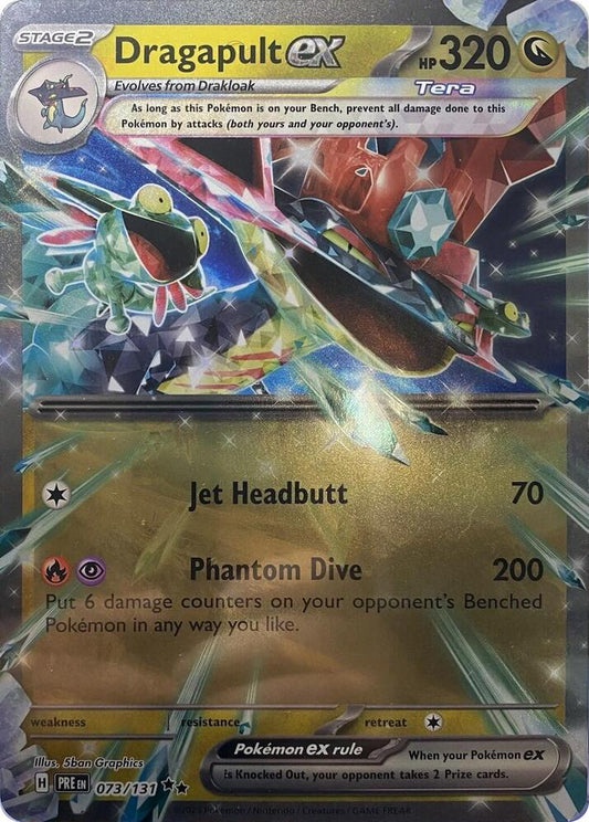 Dragapult ex - 073/131 073/131 Double Rare Jumbo Cards Pokémon card