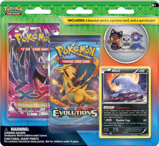Alola Trio Pin Blister Miscellaneous Cards & Products Pokémon card