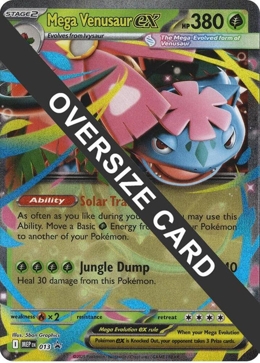 Mega Venusaur ex - 013 013 Promo Jumbo Cards Pokémon card