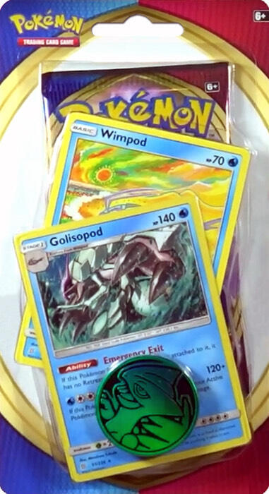 Sword & Shield Single Blister Pack [Wimpod & Golisopod] - SWSH01: Sword & Shield Base Set