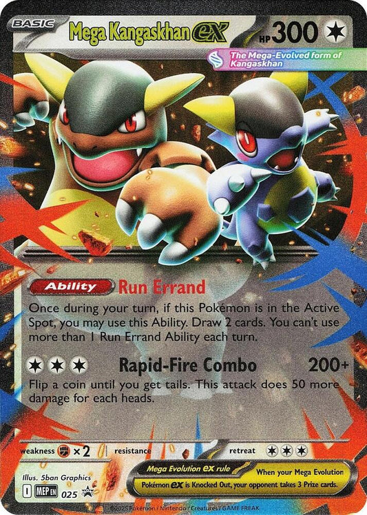 Mega Kangaskhan ex - 025 25 Promo Mega Evolution Promo Pokémon card