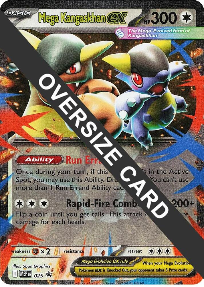 Mega Kangaskhan ex - 025 025 Promo Jumbo Cards Pokémon card