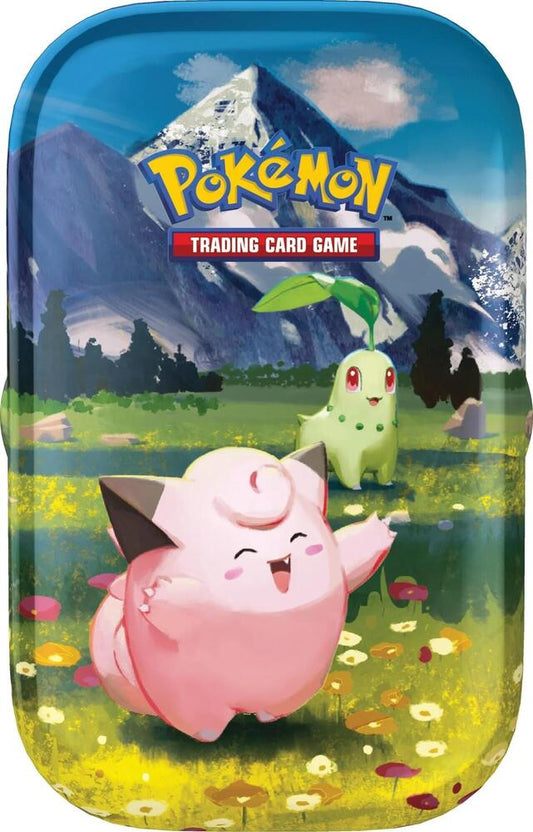 Ascended Heroes Mini Tin [Clefairy & Chikorita] Pokémon card