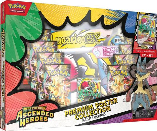 Premium Poster Collection: Mega Lucario Ascended Heroes Pokémon card