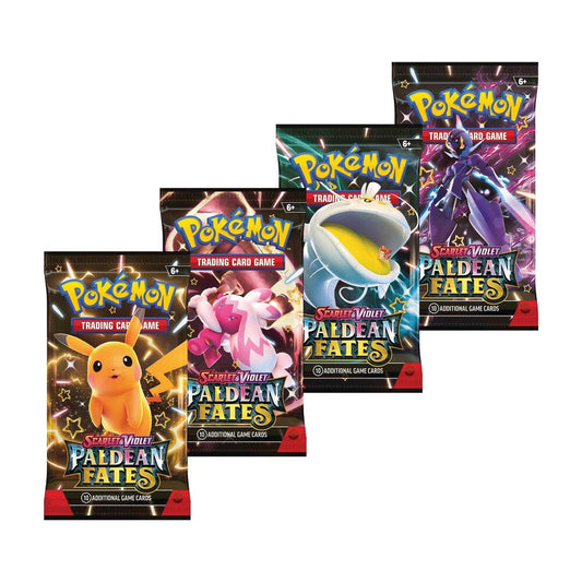 Paldean Fates Booster Pack Art Bundle [Set of 4] Pokémon card