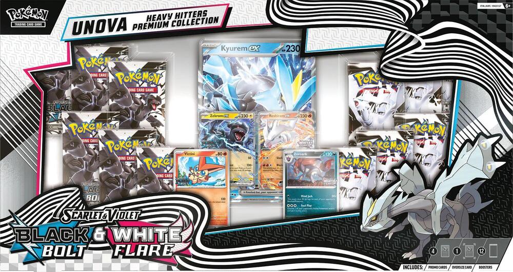 Unova Heavy Hitters Premium Collection Black Bolt Pokémon card