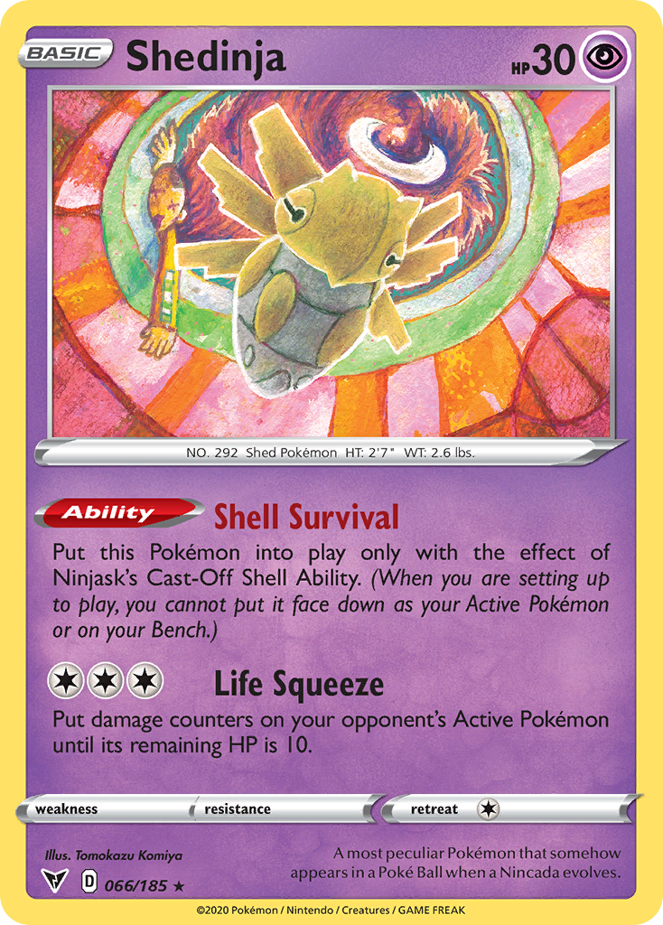 Shedinja 066/185 Rare Vivid Voltage