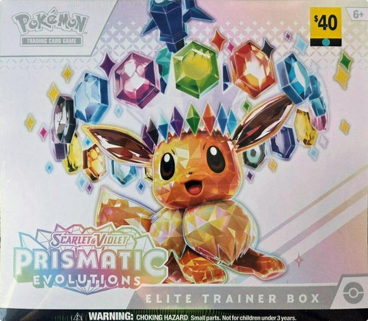 Prismatic Evolutions Elite Trainer Box (Dollar General Exclusive) - SV: Prismatic Evolutions