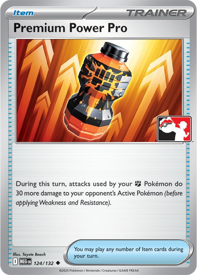 Premium Power Pro - 124/132 124/132 Uncommon Prize Pack Series Cards Pokémon card