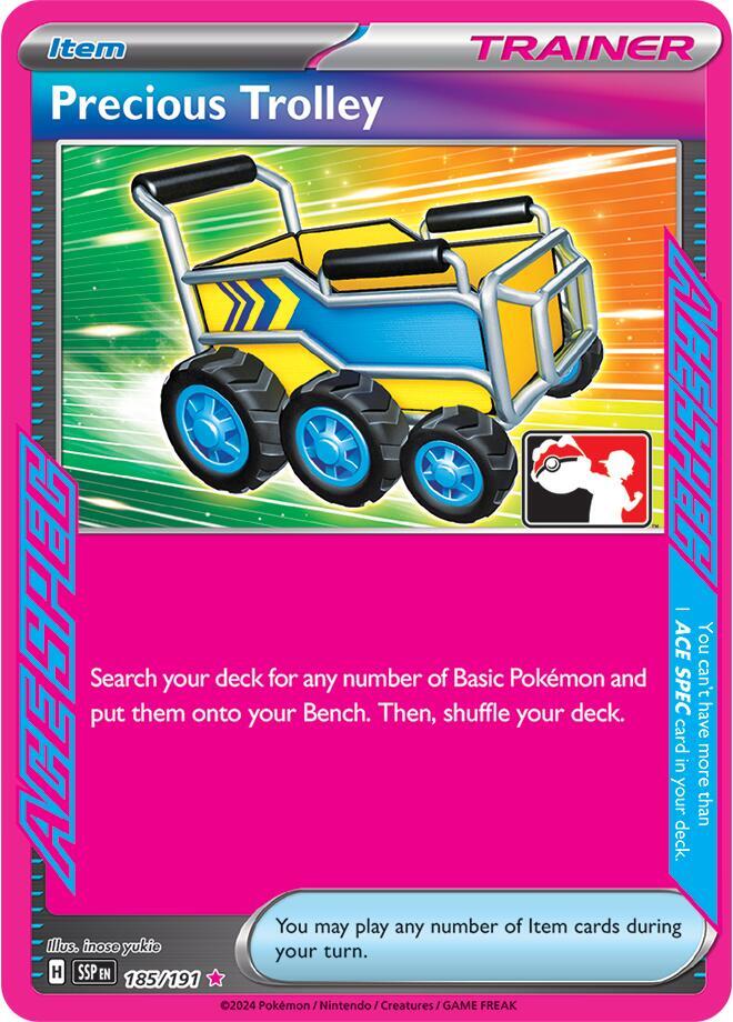 Precious Trolley - 185/191 185/191 ACE SPEC Rare Prize Pack Series Cards Pokémon card