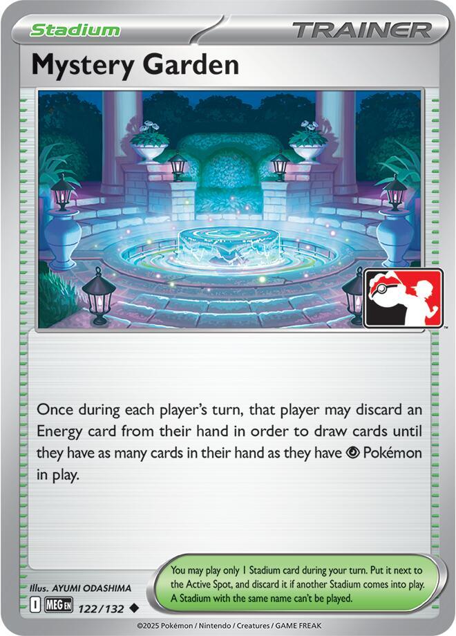 Mystery Garden - 122/132 122/132 Uncommon Prize Pack Series Cards Pokémon card