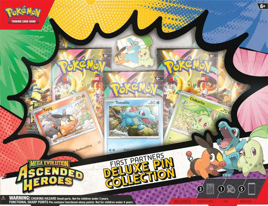 Ascended Heroes First Partners Deluxe Pin Collection Pokémon card