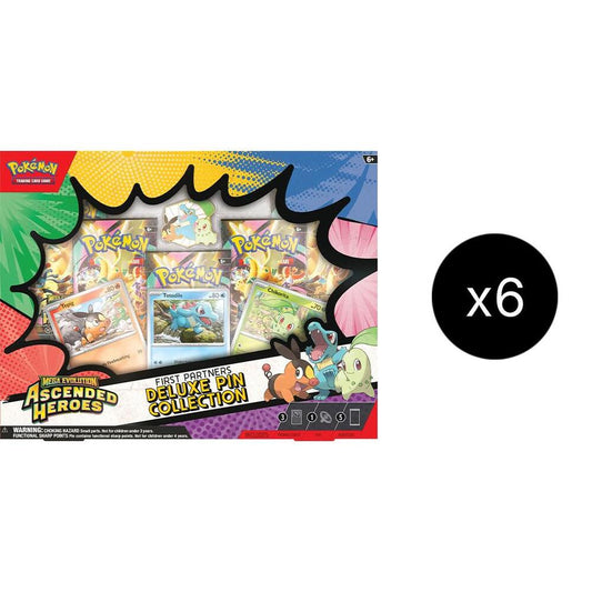Ascended Heroes First Partners Deluxe Pin Collection Case Pokémon card