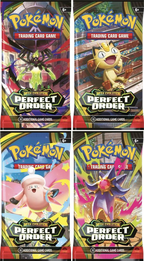 Perfect Order Booster Pack Art Bundle [Set of 4] Pokémon card