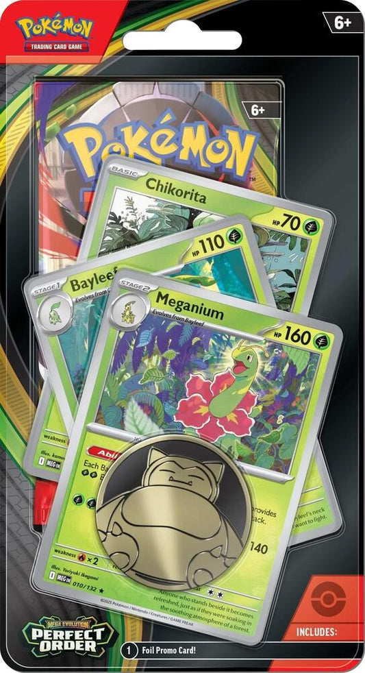 Perfect Order Premium Checklane Blister [Meganium Line] Pokémon card