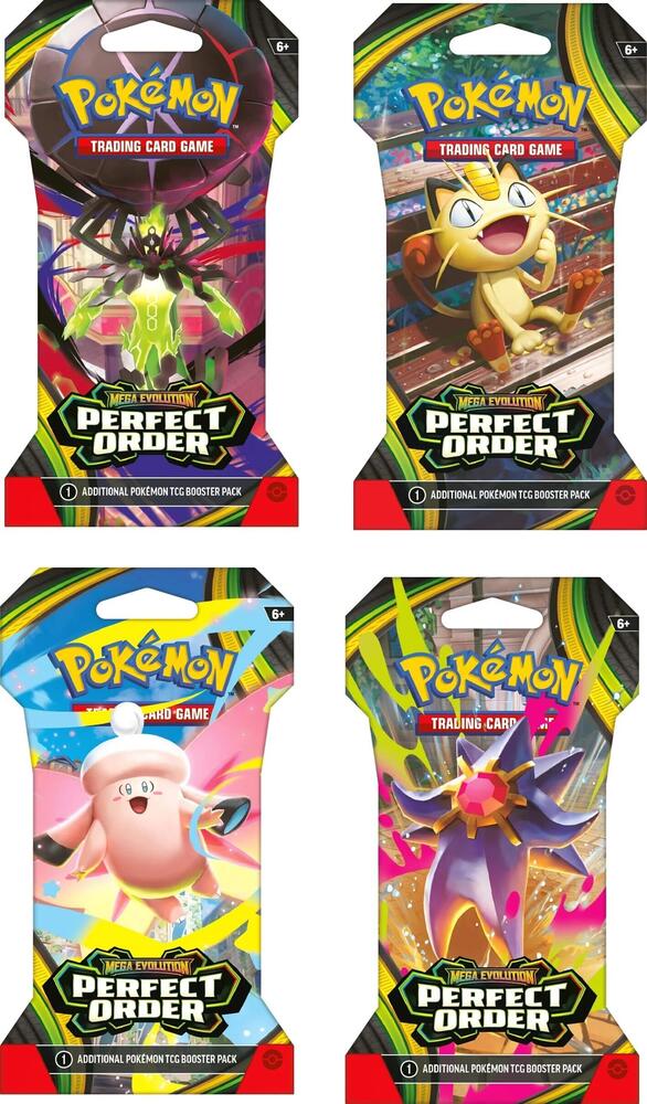 Perfect Order Sleeved Booster Pack Art Bundle [Set of 4] Pokémon card