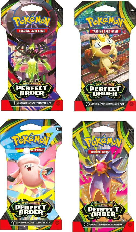 Perfect Order Sleeved Booster Pack Art Bundle [Set of 4] Pokémon card