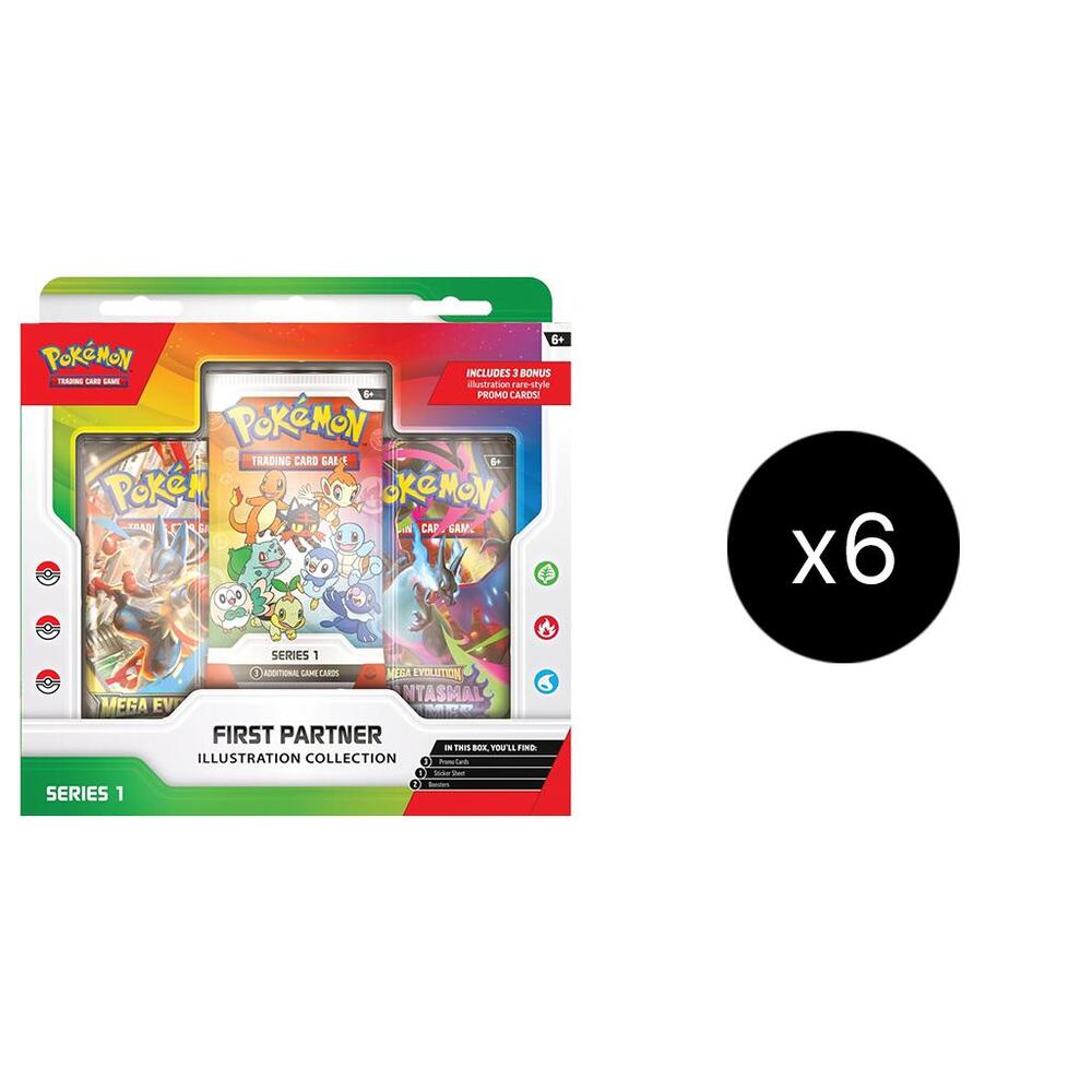 First Partner Illustration Collection Case (Series 1) First Partner Collection 2026 Pokémon card