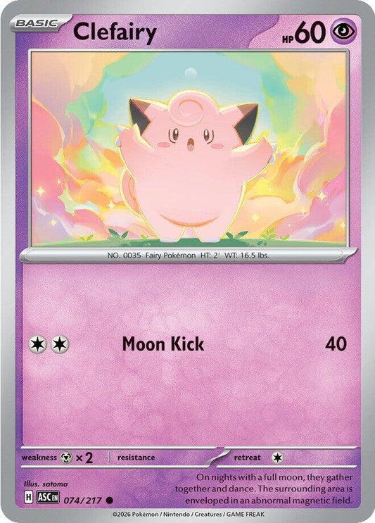 Clefairy - 074/217 Common ME: Ascended Heroes