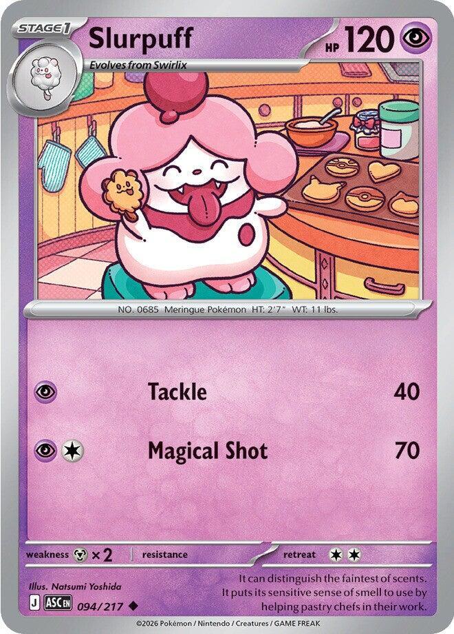 Slurpuff - 094/217 Uncommon ME: Ascended Heroes