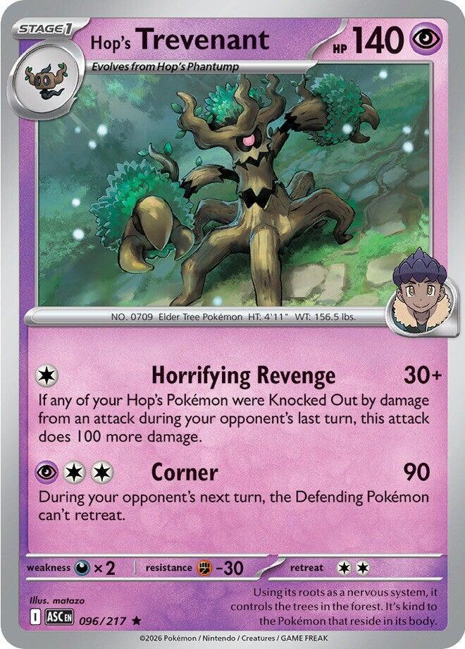Hop's Trevenant - 096/217 Rare ME: Ascended Heroes