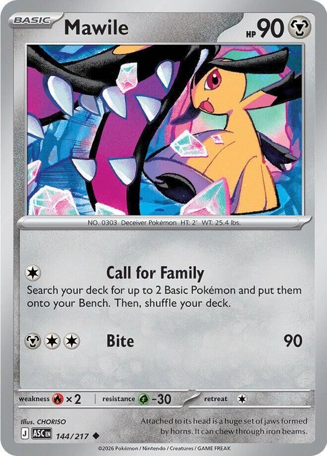Mawile - 144/217 Uncommon ME: Ascended Heroes