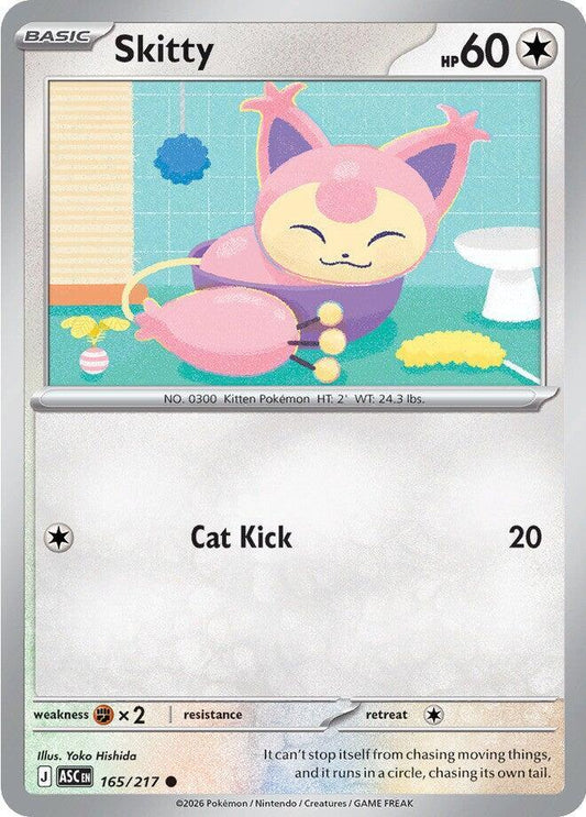 Skitty - 165/217 Common ME: Ascended Heroes