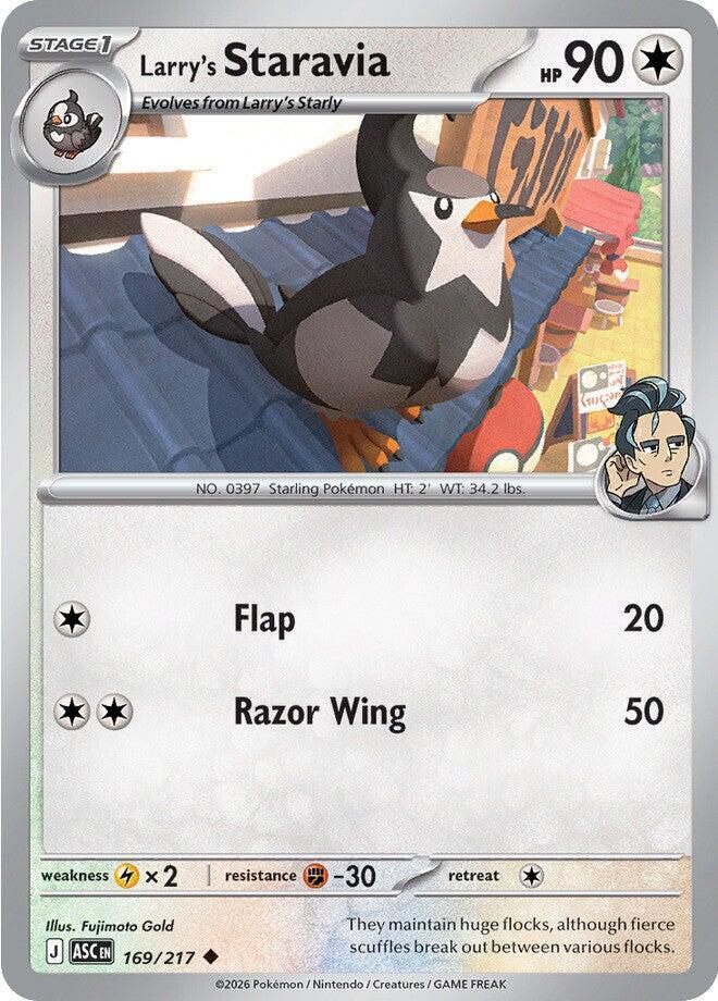 Larry's Staravia - 169/217 Uncommon ME: Ascended Heroes