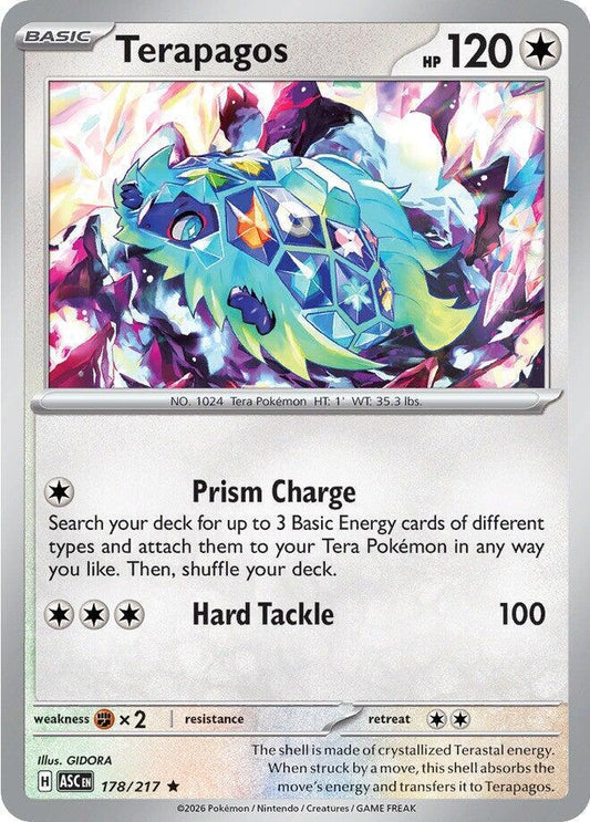 Terapagos - 178/217 Rare ME: Ascended Heroes