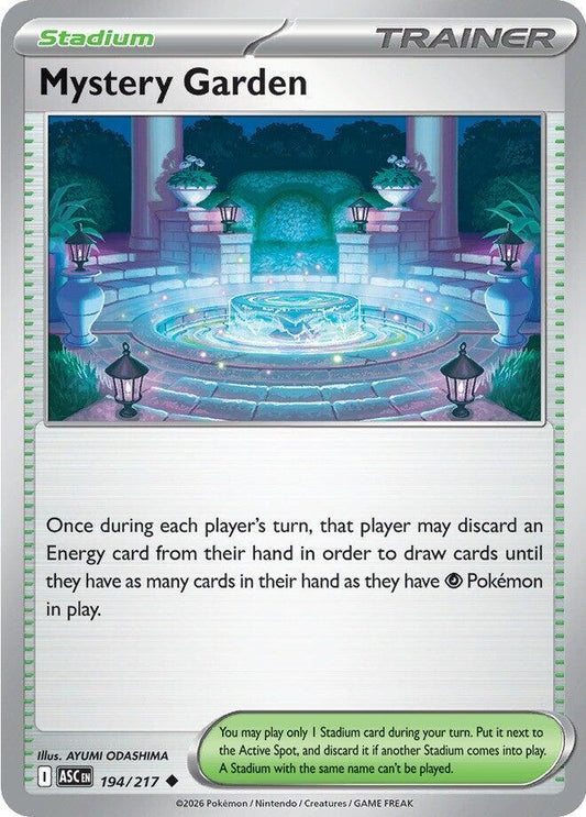Mystery Garden 194/217 Uncommon Ascended Heroes Pokémon card