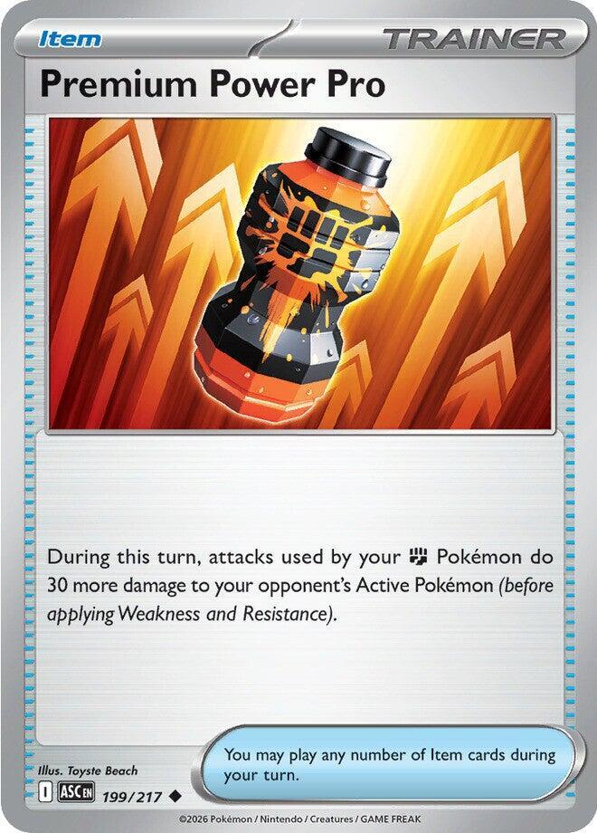 Premium Power Pro 199/217 Uncommon Ascended Heroes Pokémon card